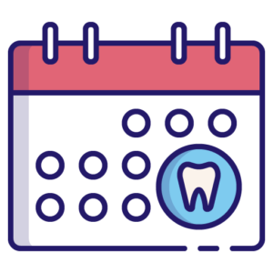 Dental appointment calendar cartoon image TeethAreNotTools.com