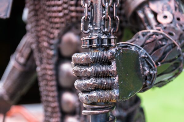 chain steel of robot hands